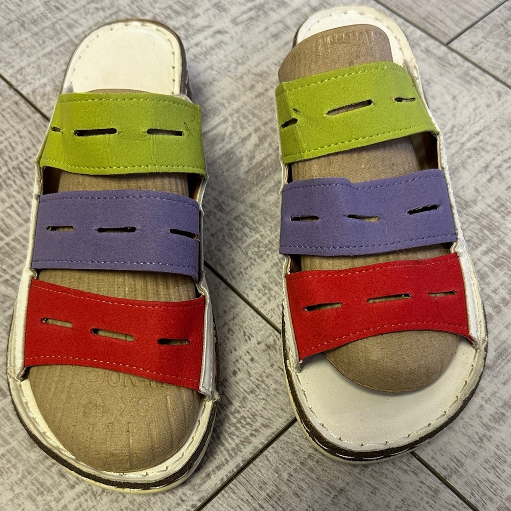 Vibrant Multi-Color Women's Sandals
